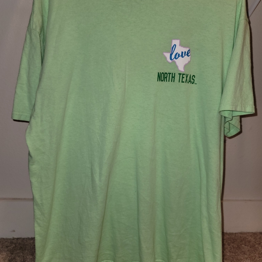 UNT Key Lime Green Spirit Shirt